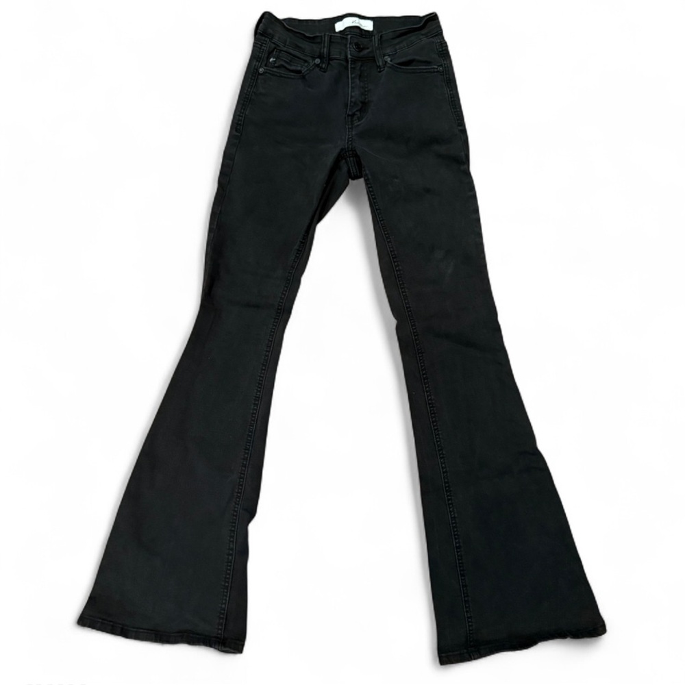KanCan Black Wide Leg Jeans Size 1/24